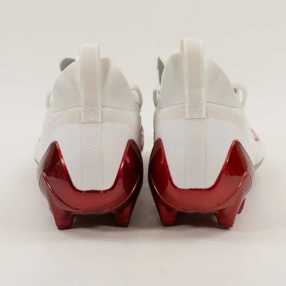 Adidas Adizero Primeknit 'White Team Power Red' HP8740 Football Cleats size 12.5